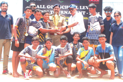 Anandibai M Naik High School Clinch Title in 1st All Goa School Kabaddi Tournament