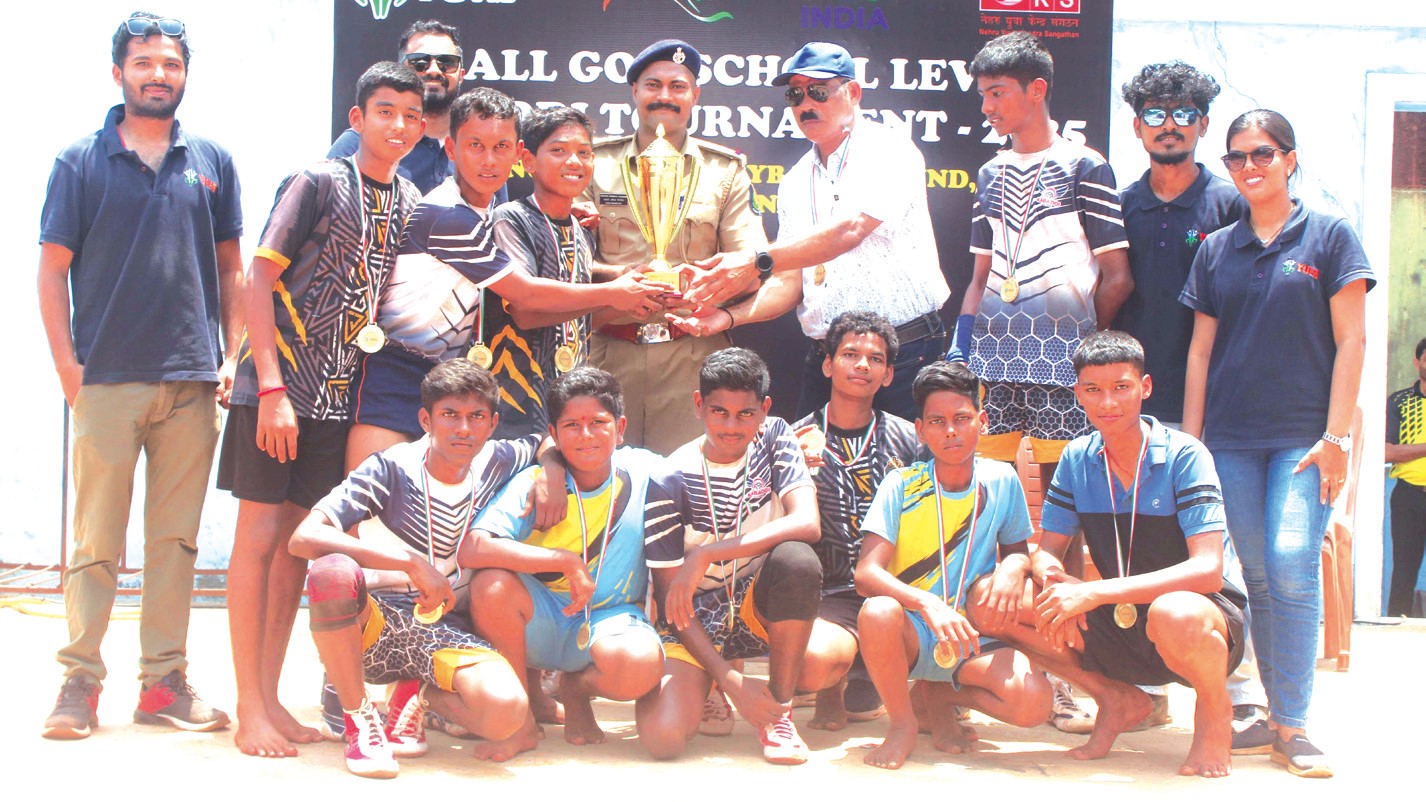 Anandibai M Naik High School Clinch Title in 1st All Goa School Kabaddi Tournament