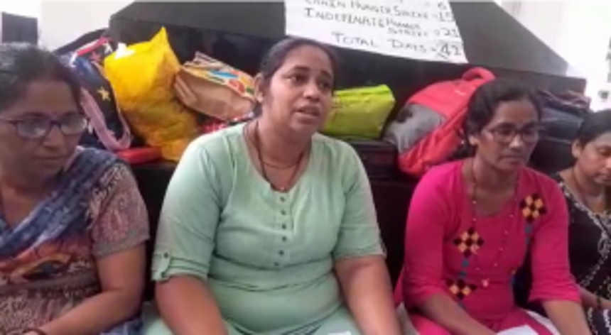 Anganwadi workers to stop drinking water if termination not revoked