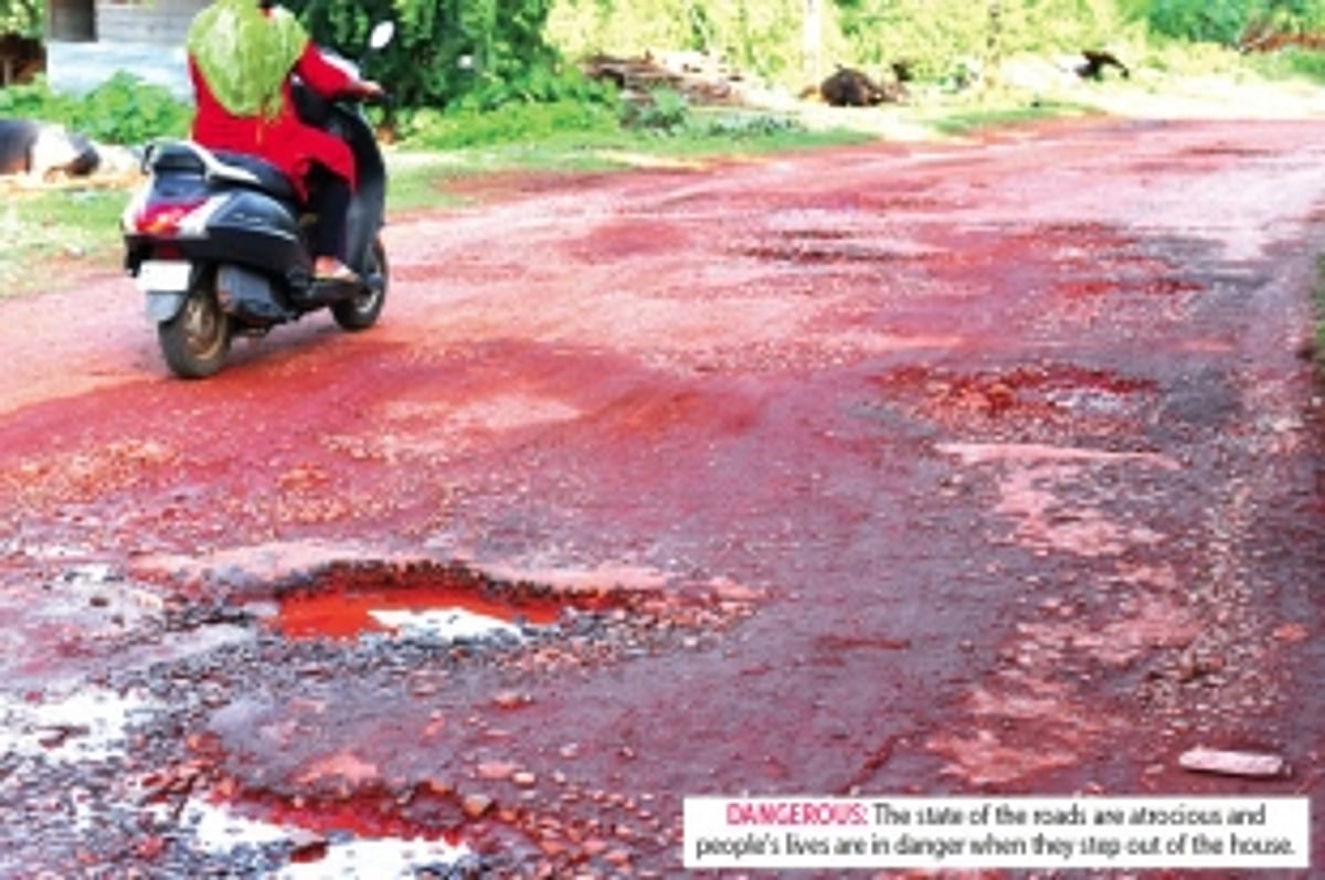 Angry Goans ask: Roads or hell- holes?