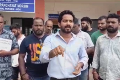 Angry Morjim villagers confront Sarpanch over land zoning plan, want it scrapped