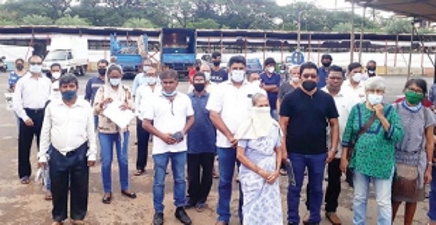 Angry people want CZMP hearing held at Margao be cancelled 1 Angry people want CZMP hearing held at Margao be cancelled