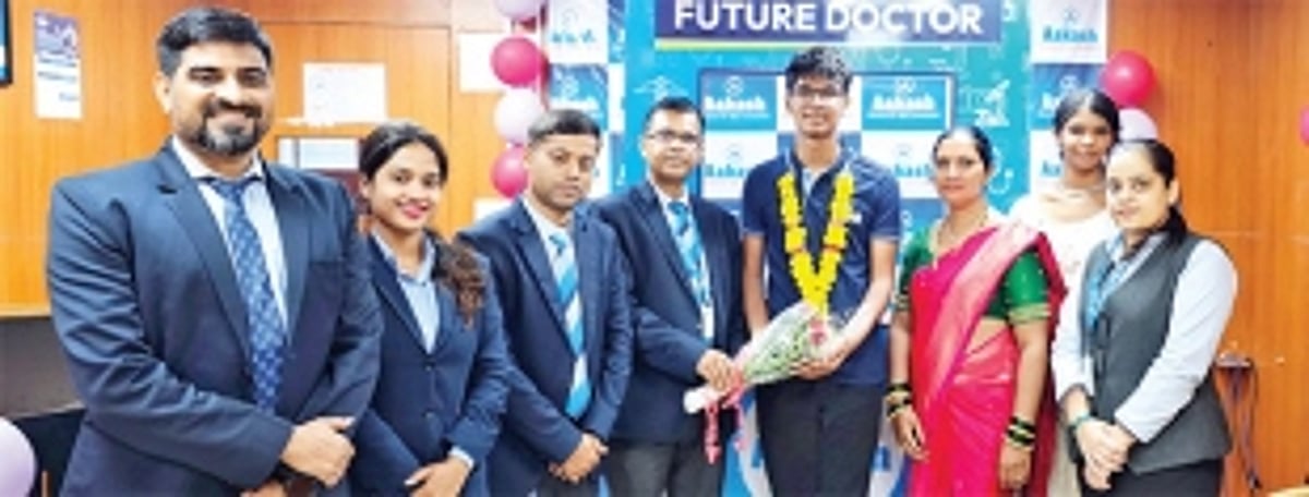 Anish Kambli, a student of Aakash tops CBSE Class XII exams in Goa