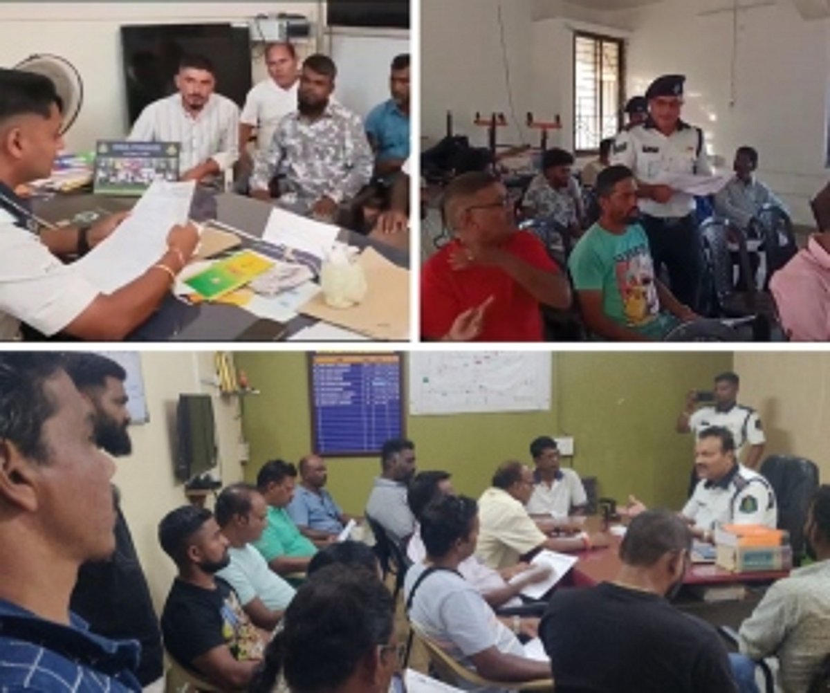 Anjuna, Calangute and Panjim traffic cell meets rental vehicle owners to address new regulations in Goa