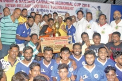 Anjuna Gymkhana clinch  Late Anthony & Santana Carvalho Memorial Cup