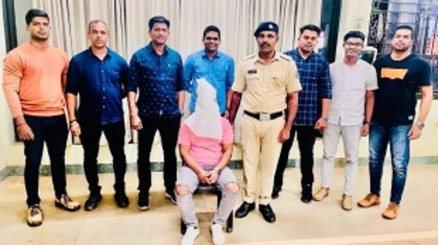 Anjuna Police arrest one for illegal possession of Ganja Worth 6 lakhs 1 Anjuna Police arrest one for illegal possession of Ganja Worth 6 lakhs