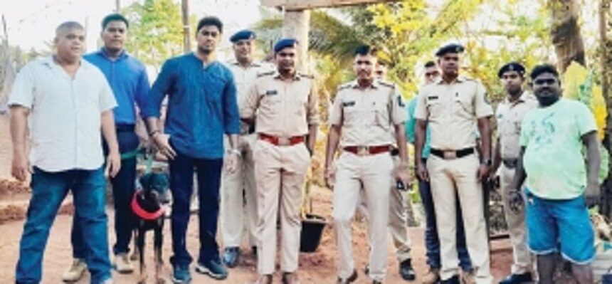 Anjuna police raid Shiva Valley Restaurant 1 Anjuna police raid Shiva Valley Restaurant