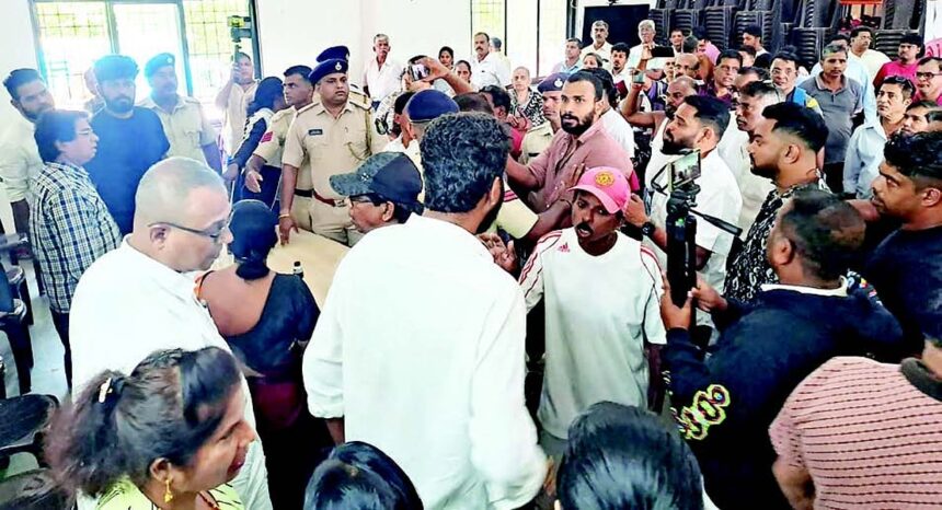 Anjuna’s crusader against noise pollution beaten up in police presence at gram sabha 1 Anjuna’s crusader against noise pollution beaten up in police presence at gram sabha