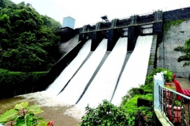 Anjunem Dam nears full capacity; WRD to open gates, release water