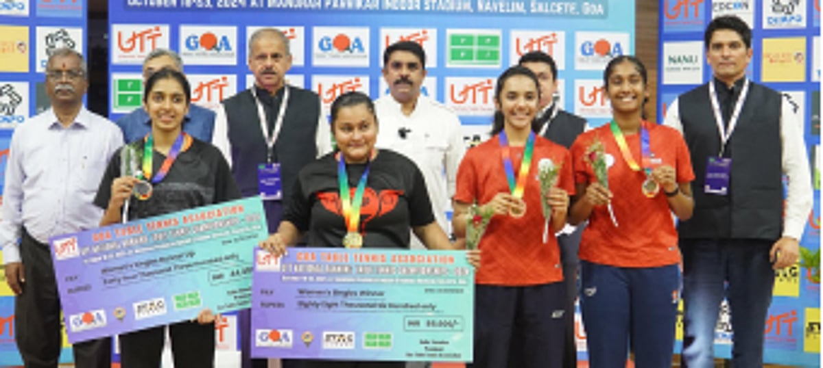 Ankur, Sutirtha win singles gold medals