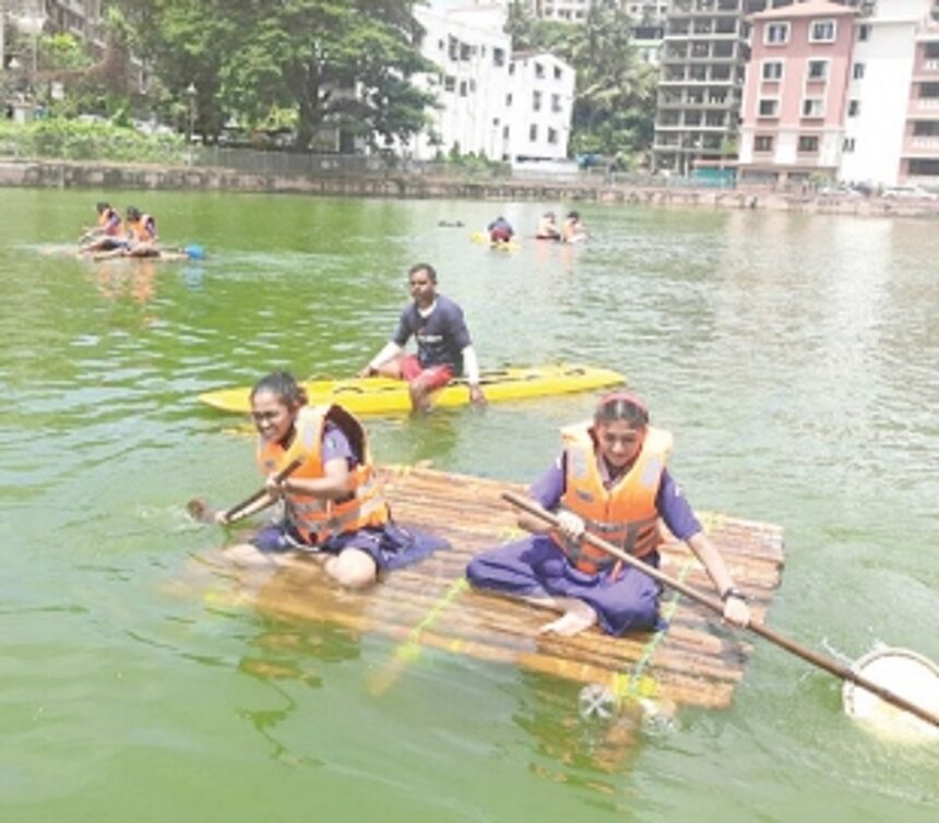 Annual rafting held by Rosary HS