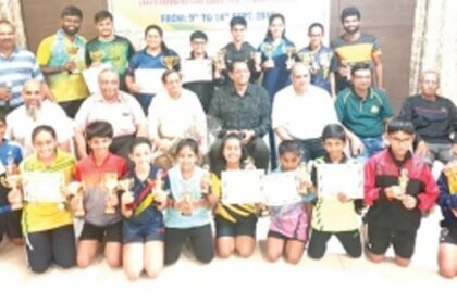 Anshuman. Dheeraj win double crowns, Mallika, Prutha & Aaron clinch titles