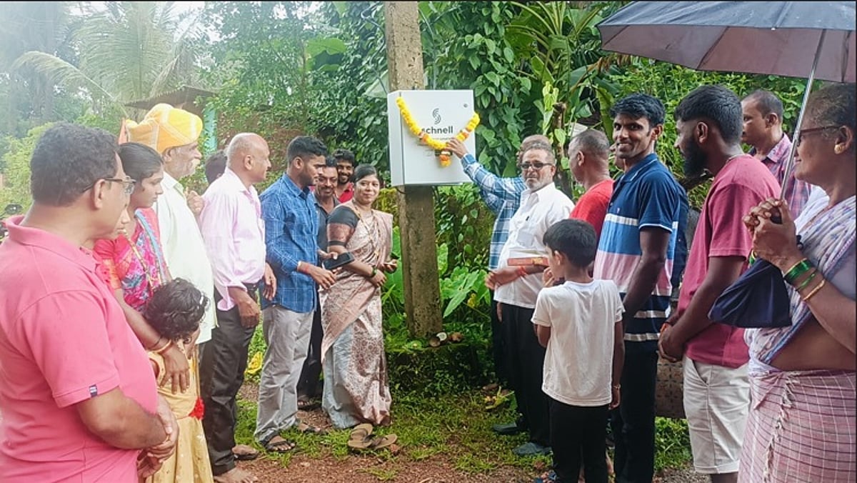 Ansulem streets see light after 25 years, a day before Chaturthi