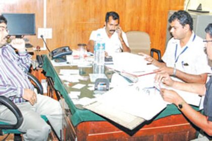Anti-Corruption Bureau officials scan Cuncolim Municipal documents