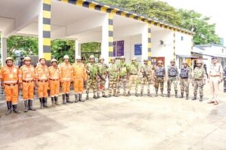 Anti-hijack mock exercise conducted at INS Hansa