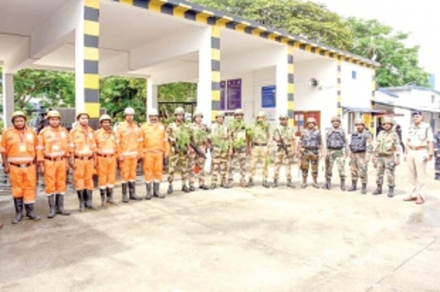 Anti-hijack mock exercise conducted at INS Hansa