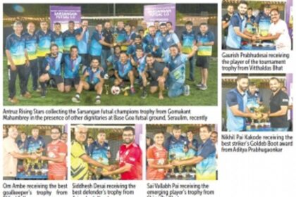 Antruz Rising Stars crowned champions  of Sarsangan futsal tournament