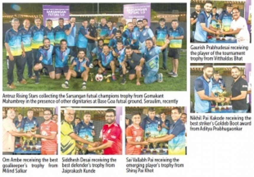 Antruz Rising Stars crowned champions  of Sarsangan futsal tournament