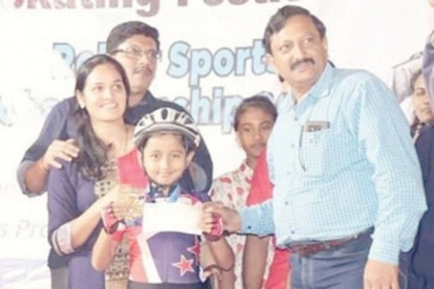 Anvay wins gold at Goa skating festival