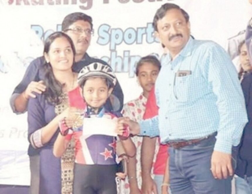 Anvay wins gold at Goa skating festival