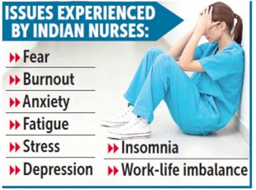 Anxiety, burnout and depression faced by nurses during Covid-19: Study