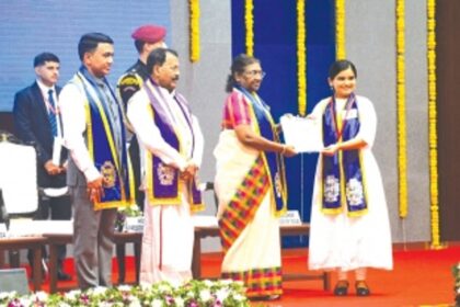 Applauds performance of girl students at GU Convocation