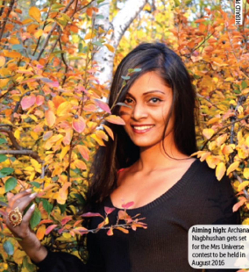 Archana to represent India at Mrs Universe 2016 1 Archana to represent India at Mrs Universe 2016