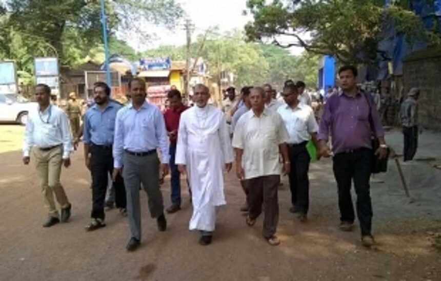 Archbishop reviews exposition preparations 1 Archbishop reviews exposition preparations