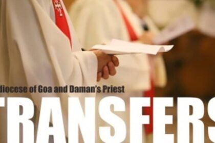 Archdiocese announces appointments, transfer of priests in Goa