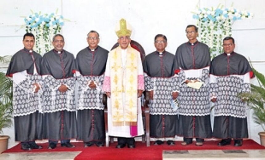 Archdiocese gets  six new canons