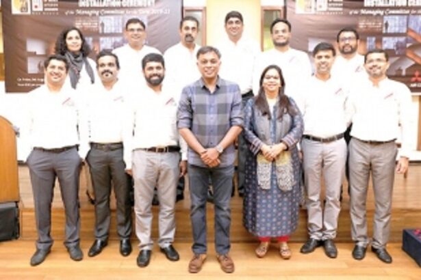 Architect Sidharth Naik installed as chairman of IIID-GOA for 2019-21