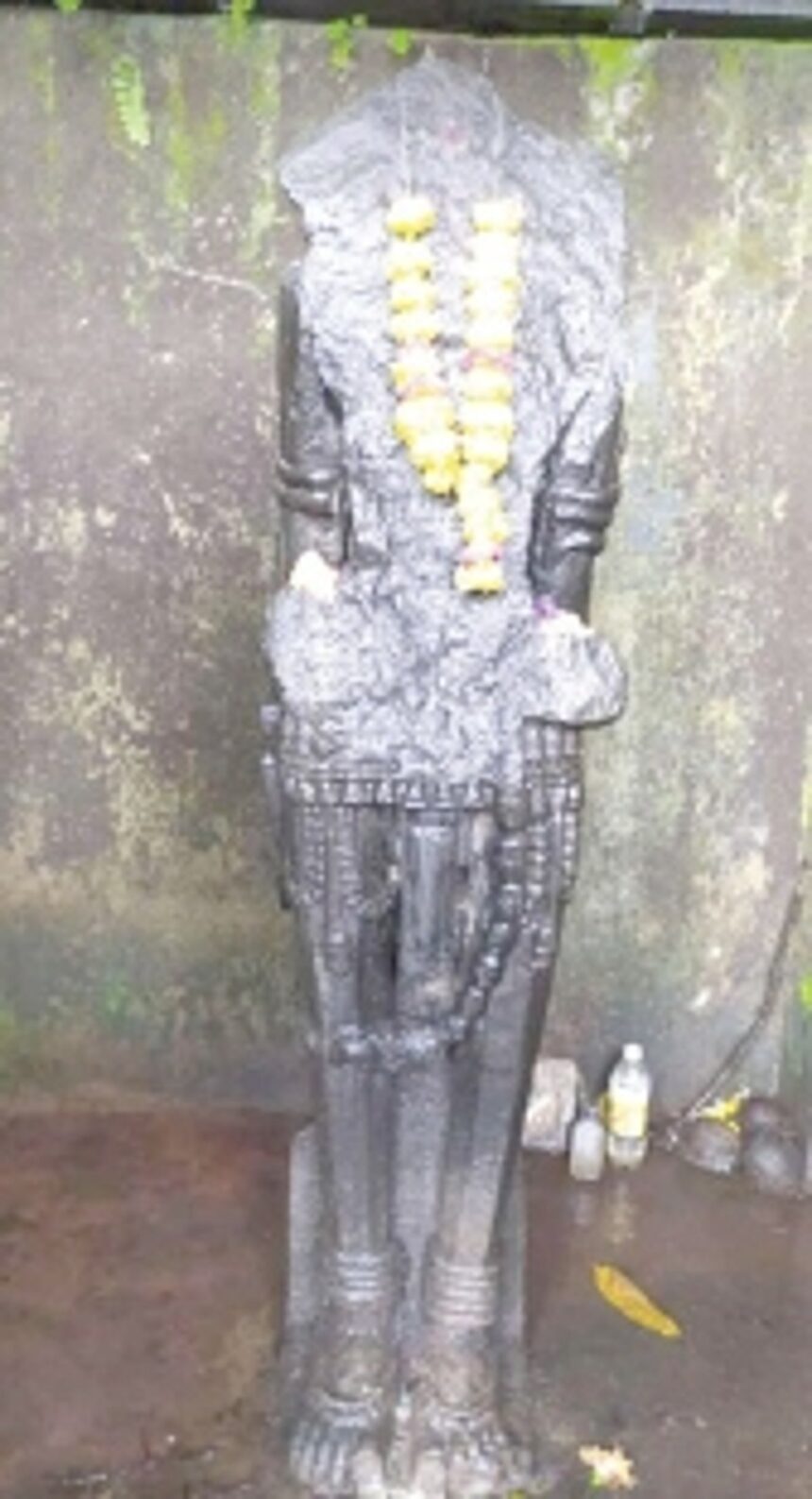 Archives Dept to pick old temple ruins found in Navelim