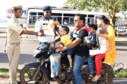 Are helmets only to show the cops?