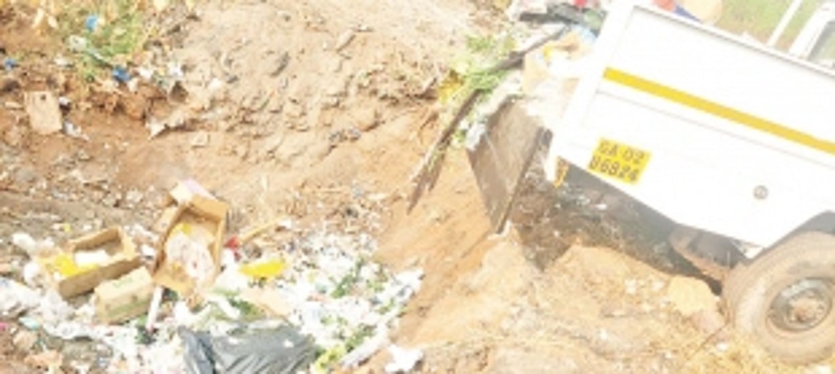 Arlem-Raia residents demand action against illegal dumping of waste on hillock