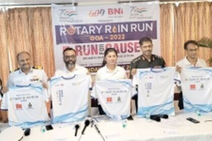 Army and Navy, joint organisers of 8th Goa Rotary Rain Run