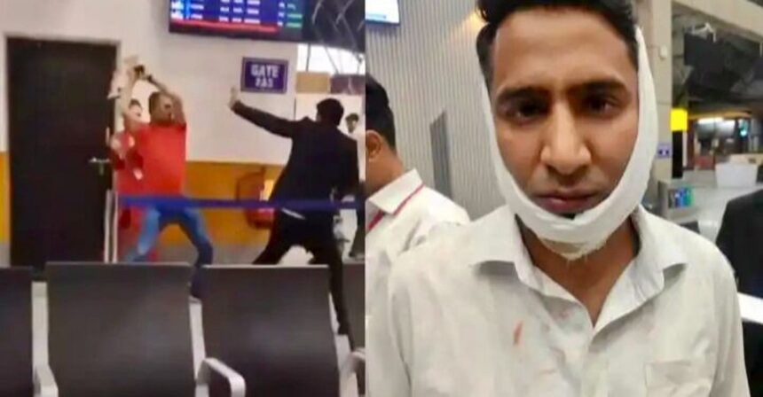 Army officer booked for alleged assault on SpiceJet employee at Srinagar airport 1 Army officer booked for alleged assault on SpiceJet employee at Srinagar airport