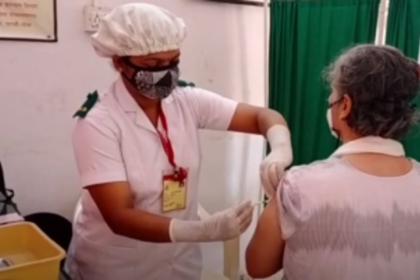 Around 100 sr citizens administered vaccine in Ponda