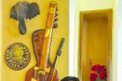 Art with heart: Chandor’s Celio Mascarenhas sculpts beauty from humble materials