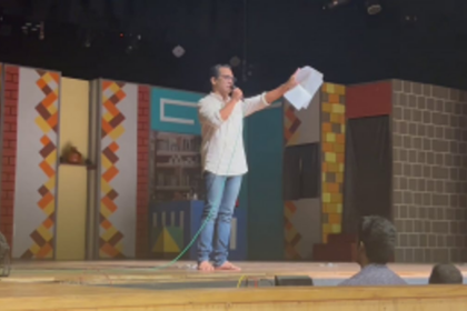 Artist Rajdeep Naik exposes corruption behind Kala Academy renovation; demands immediate rectification