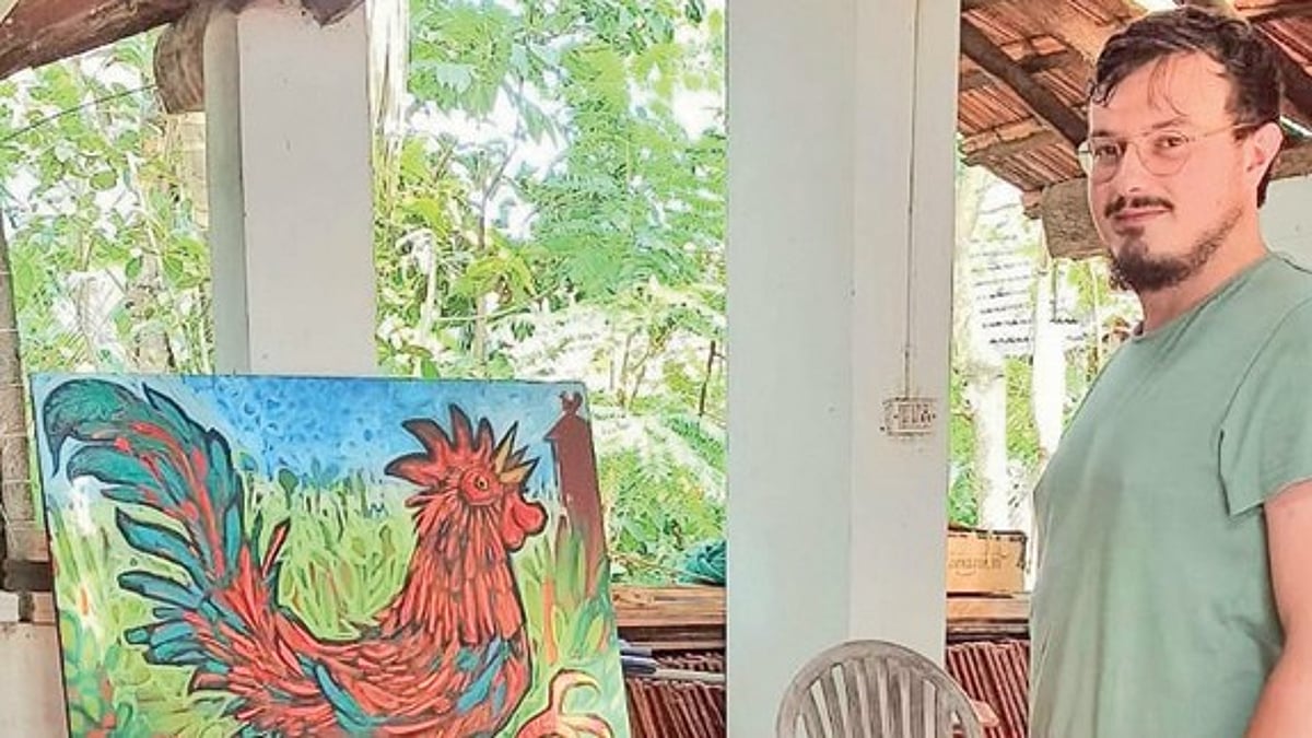 Artist Solomon Souza Finds Creative Sanctuary in Goa, Following Legacy of Grandfather F.N. Souza