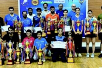 Arunesh, Ritika emerge men’s and women’s singles winners