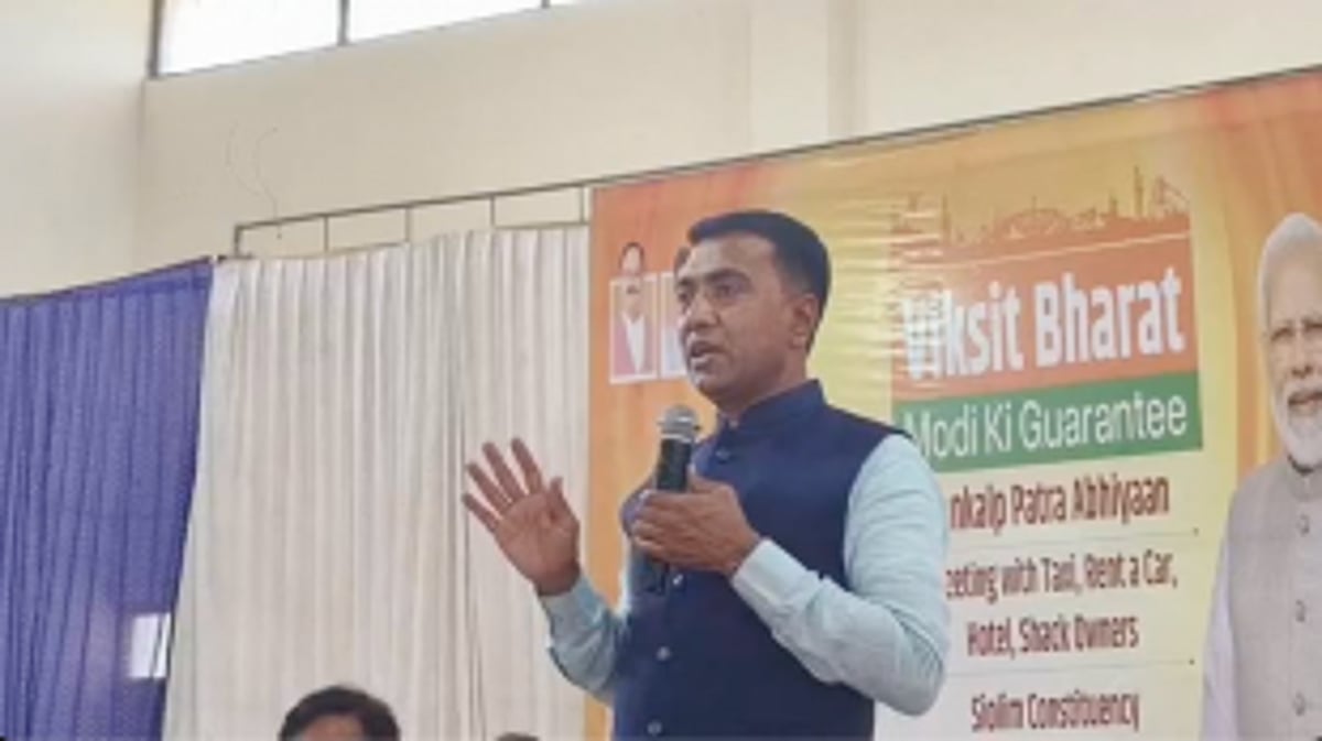 As Election nears CM Sawant now vows to curb Late-night music in Anjuna-Vagator Residential Areas