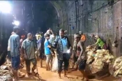 As mud piles in Pernem rail tunnel, seven trains cancelled