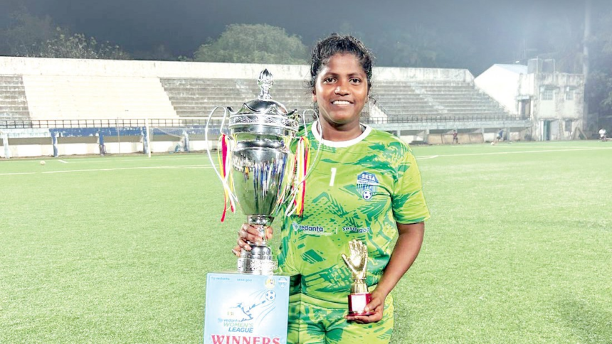 Ashika Gadekar Shines as Sesa Football Academy Goalkeeper in Goa Women’s Football League 1 Ashika Gadekar Shines as Sesa Football Academy Goalkeeper in Goa Women’s Football League