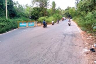 Assagao P’yat in final stages of permanently closing accident-prone one-way road