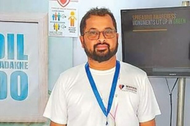 Assagao’s Gabriel Pereira is Goa’s ambassador for organ donation