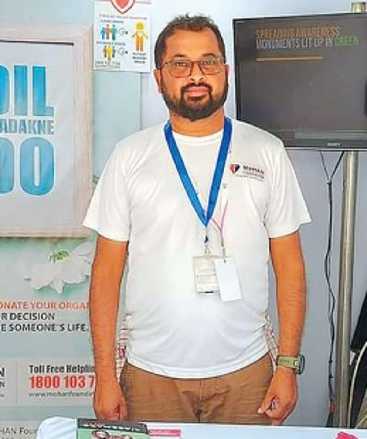 Assagao’s Gabriel Pereira is Goa’s ambassador for organ donation