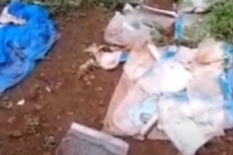 Assoi locals fume over dumping of PPE kits in spring