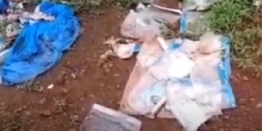 Assoi locals fume over dumping of PPE kits in spring