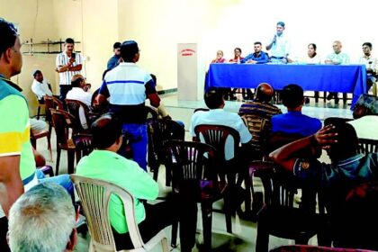 Assolda gram sabha opposes jetty project; cites illegal structures, garbage